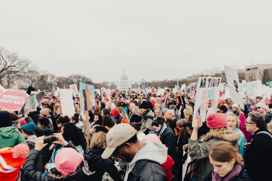 Protestors in Washington D.C.