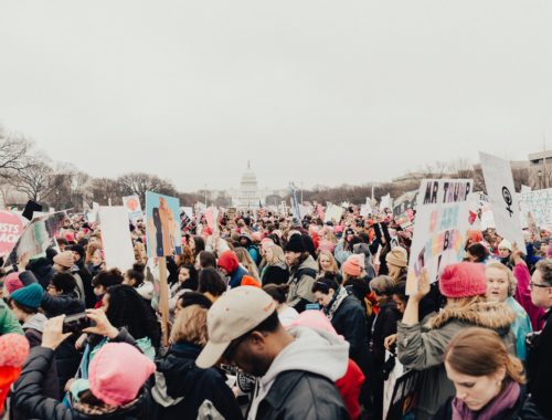 Protestors in Washington D.C.